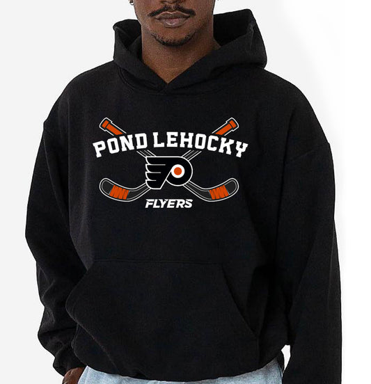 Philadelphia Flyers x Pond Lehocky Black Hoodie